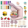 thumbnail image 1 of Diy Colourful Clay Pasta Machine  Kid Pretend Play Simulation Hamburg Machine Set for Girl Toys Gift, 1 of 12