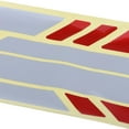 thumbnail image 4 of de reflectante Accesorios de conducción 红白 红 组合 shamjiam Scooter pegatinas reflectantes, 4 of 9