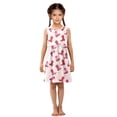 thumbnail image 6 of joogoo Girls Sleeveless Dress Boots Daisy Flower Stylish Short Sleeve Dresses 4T, 6 of 7