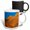 Multicolor, variant on 3drose, Usa, Utah, Moab, Sandstone, 11oz Two-tone Black Mug