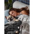 thumbnail image 3 of Queen Flat Sheet 90"x102", Modern Trains Soft Lightweight Bedding Flat Sheets Only, Abstract Vintage Classic Brushed Microfiber Top Bed Sheet, Breathable StainResistant Bedsheets, 3 of 9