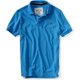 thumbnail image 1 of Aeropostale Solid A87 Uniform Logo Polo de rugby para hombre, azul, pequeño, 1 of 1