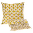 thumbnail image 4 of HomeStock Mediterranean Mastery Transitional Print 18" x 18" Square Pillow, Modern Decorative Pillow for Living Room Sofas and Couches-Color:Yellow, 4 of 10