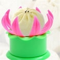 thumbnail image 4 of Molde de bollo relleno Cateissary antiadherente reutilizable color Verde grande, 4 of 6