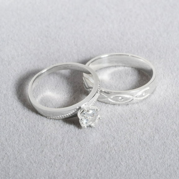 LavaJewelry, Destiny's Promise Ring, 925 Sterling Silver Ring, Infinity Couple Ring, Ring for Couple, Wedding Ring, Women ring 4