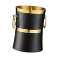 thumbnail image 2 of Cubo de hielo cubo de hielo aislado bañera para bebidas con asa portátil de moda de acero inoxidable bañera para bebidas de Metal para el hogar, 2 of 8