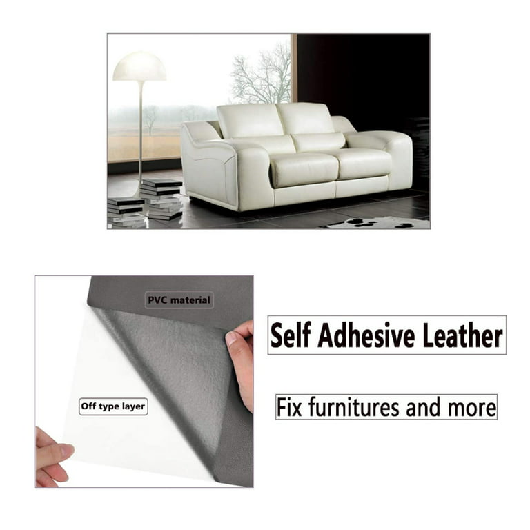 Self Adhesive Leather Repair Patch, For Couches, Furniture And