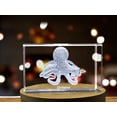 thumbnail image 2 of Sculptes de Pieuvre Crystal / Gemmes Exquises Gravées avec des Céphalopodes d'Autre Monde, 2 of 5