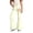 Beige, variant on TGPMGRZ Uniform Pants for Girls Stretchy Uniform Wide Leg Chino Pants Preppy Clothes (Heart, Teen Girl, 13-14 Years, White)