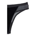 thumbnail image 2 of Tanga Secret Trasure para Dama de Mesh con Detalle al Frente de Tercipelo, Negro Talla EG, 2 of 4