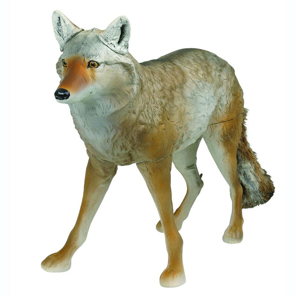 Flambeau Outdoors Master Series Lone Howler Coyote Predator Decoy 1 Piece Walmart Com Walmart Com