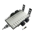 thumbnail image 2 of lionlar Metal RC Trailer Cargo Carrier Upgrade Parts for 1:18 RC Crawler Trunk Model Gray, 2 of 9