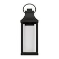 thumbnail image 3 of Outdoor Wall Lantern In Traditional Style-24 Inches Tall And 8 Inches Wide-Black Finish-Led Lamping Type Capital Lighting 946431Bk-Gl, 3 of 4