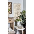thumbnail image 2 of DecMode Set of 3 Rustic Fir Wood Wall Plaques, Brown, 2 of 5