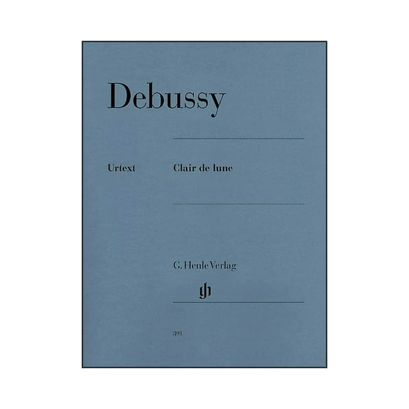 G. Henle Verlag Clair De Lune By Debussy