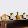 thumbnail image 4 of Lishi Ensemble de Figurines d'Oiseau en Résine pour la Décoration de Jardin, 4 of 7