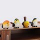 thumbnail image 4 of Sailing Conjunto de estatuillas de pájaros de resina para decoración de jardín, 4 of 7