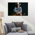 thumbnail image 2 of Music Poster- Zach Top Poster - Vintage Style - Size 24x36 - Postora, 2 of 5