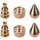 thumbnail image 1 of Incense Holder, Coil Incense Burner, Incense Cone Burner, Incense Sticks Burner, 3 Styles Brass,6 Pieces, 1 of 4
