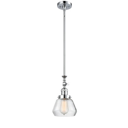 

Innovations Lighting 206 Fulton Fulton 7 Wide Adjustable Mini Pendant - Chrome