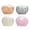Orange+Gray+Beige+Light Pink, variant on AmazerBath Shower Caps for Women Reusable Waterproof, 4 Pack Women Shower Caps Reusable EVA Hair Cap for Shower Double Protection Layers Elastic, Medium Size