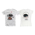 thumbnail image 1 of Playera Wall-e Eva Parejas Novios Duo 2 Piezas, 1 of 2
