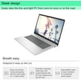 thumbnail image 2 of HP 17.3 inch Premium Business Laptop - Intel Core i5-1334U, Fingerprint, w/AI Copilot, Windows 11 Pro, Silver(16GB RAM | 512GB), 2 of 7