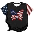thumbnail image 3 of MAIHAN 250 Years Tshirt Women Patriotic Shirt 4th Of July Tee Tops 4th Of July Crew Neck T-Shirts Shirt Womens Summer Tops Patriotic Freedom Semiquincentennial Shirt for 250th Year, 3 of 3