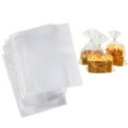 thumbnail image 1 of Coofit 100 Pcs Sac de Boulangerie Créatif Sac à Pain Transparent, 1 of 10