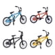 thumbnail image 1 of 4pcs Finger Bikes Mini Finger Mountain Bikes Doble barra Dedo Bicicleta de juguete, 1 of 6