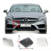 Trimla Front Tow Cover for 14-17 Mercedes Benz CLS W218 Coupe C218 AMG Line Fit CLS280 CLS300 CLS320 CLS350 CLS500 CLS550 2014 2015 2016 2017 bumper Towing Hook Eye Cap A2188850626