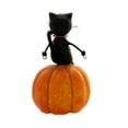 thumbnail image 2 of Lori Mitchell Cat & Jack Polyresin Halloween Pumpkin 11163, 2 of 3