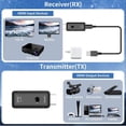 thumbnail image 2 of TUTT Wireless HDMI Transmitter & Receiver Kit | 1080p Plug-and-Play Screen Mirroring, 2 of 10