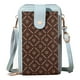 thumbnail image 2 of Bolsos para Teléfono con Pantalla Táctil para Mujer, Minibolsos Cruzados de Cuero para Teléfono Móvil, Cartera de Hombro con Ranuras para Tarjetas de Crédito, 2 of 3
