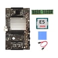 thumbnail image 1 of Sidaley Placa base para minería con CPU E5-2620 con línea SATA Hardware de computadora profesional Componentes mejorados Suministros de red Juegos de teclado y mouse para computadora, 1 of 6