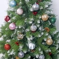 thumbnail image 4 of Adornos para árbol de Navidad, bolas decorativas de 6 cm, bolas colgantes de Navidad, caja de 12 unidades, 4 of 6