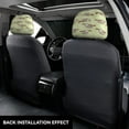 thumbnail image 3 of Kdxio Twig Sloth Pattern Print 2 Piece Car Head Rest Covers Set Auto Front/Rear Seats Headrest Cover Universal Fit Most Cars,Sedan, SUV, 3 of 9
