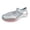 1# Gray, variant on Walking Shoes Women Dressy Summer Platform Round Toe Breathable Mesh Hook and Loop Sandals Comfortable Outdoor Ladies Casual Non-Slip Sneakers
