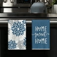 thumbnail image 3 of Sm:)e Blue Boho Winter Kitchen Dish Cloths, 2 Count, 3 of 6