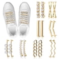 thumbnail image 1 of Wosthever 16Pcs Shoe Buckles Fashion Sneakers Accessories Adjustable Personalized Adults Shoelace Buckle Teenagers Alloy Women Men Type2, 1 of 6