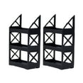 thumbnail image 4 of HILABEE 2x 1/64 Scale Tire Rack Garage Shelving Diorama Collection Holder Wheel Rack, 4 of 9