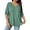 Green, variant on Womens-Plus-Size-Tank-Tops Summer Trendy V Neck T Shirts Casual Flowy Sleeveless Blouse Comfy Tunics Tee