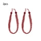 thumbnail image 4 of Billuyoard 2X Tie Back cortina vendaje decoración colgante accesorios para el hogar interesante adorno multiusos poliéster exquisito Decoración del hogar Rojo Billuyoard  HA083048-01, 4 of 6