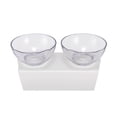 thumbnail image 2 of Cuencos Antideslizantes Para Gatos, Cuencos Dobles Con Soporte Elevado, Cuencos Para Comida Y Agua Para Mascotas, Comederos Para Perros Y Gatos, Productos Para Mascotas, Cuenco Para Gatos matsuzay PT001468-02, 2 of 5