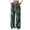 Dark Green -AQ28, variant on Lumtrix Women Sweatpant Xmas Pattern Flannel Night Relaxing Wear Trousers Lounge Festive Trousers with Pockets Beige 2XL