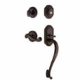 thumbnail image 3 of Grandeur 833125 Newport Solid Brass Rose Right Handed Keyed Entry Single Cylinder, 3 of 5