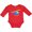 Red, variant on Inktastic Blue Helicopter Boys or Girls Long Sleeve Baby Bodysuit