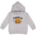 thumbnail image 2 of Inktastic Powered by Pancakes Toddler Hoodie, 2 of 4