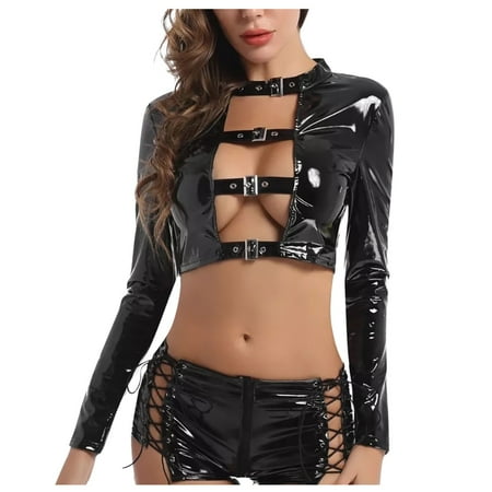 

XHJUN Women 2 pieces Lingerie Teddy Cutout Lingerie Set with Lace Sexy Trim Bra and Panty Sheer Bodysuit
