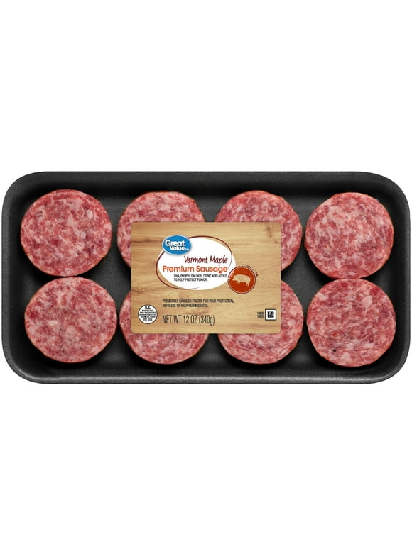 Sausage Patties in Sausages